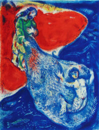 When Abdullah got the Net Ashore…, from: Four Tales from the Arabian Nights by Marc Chagall at Gilden's Art Gallery