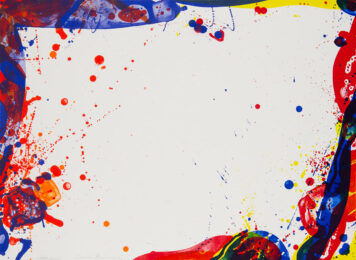 “A Sail” by Sam Francis at Christopher-Clark Fine Art