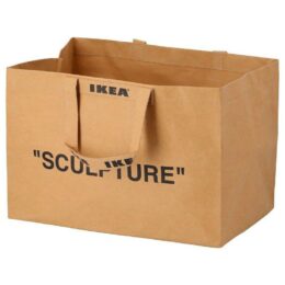 “Sculpture”: Shopping Bag (large) by Virgil Abloh at Dovehouse Contemporary
