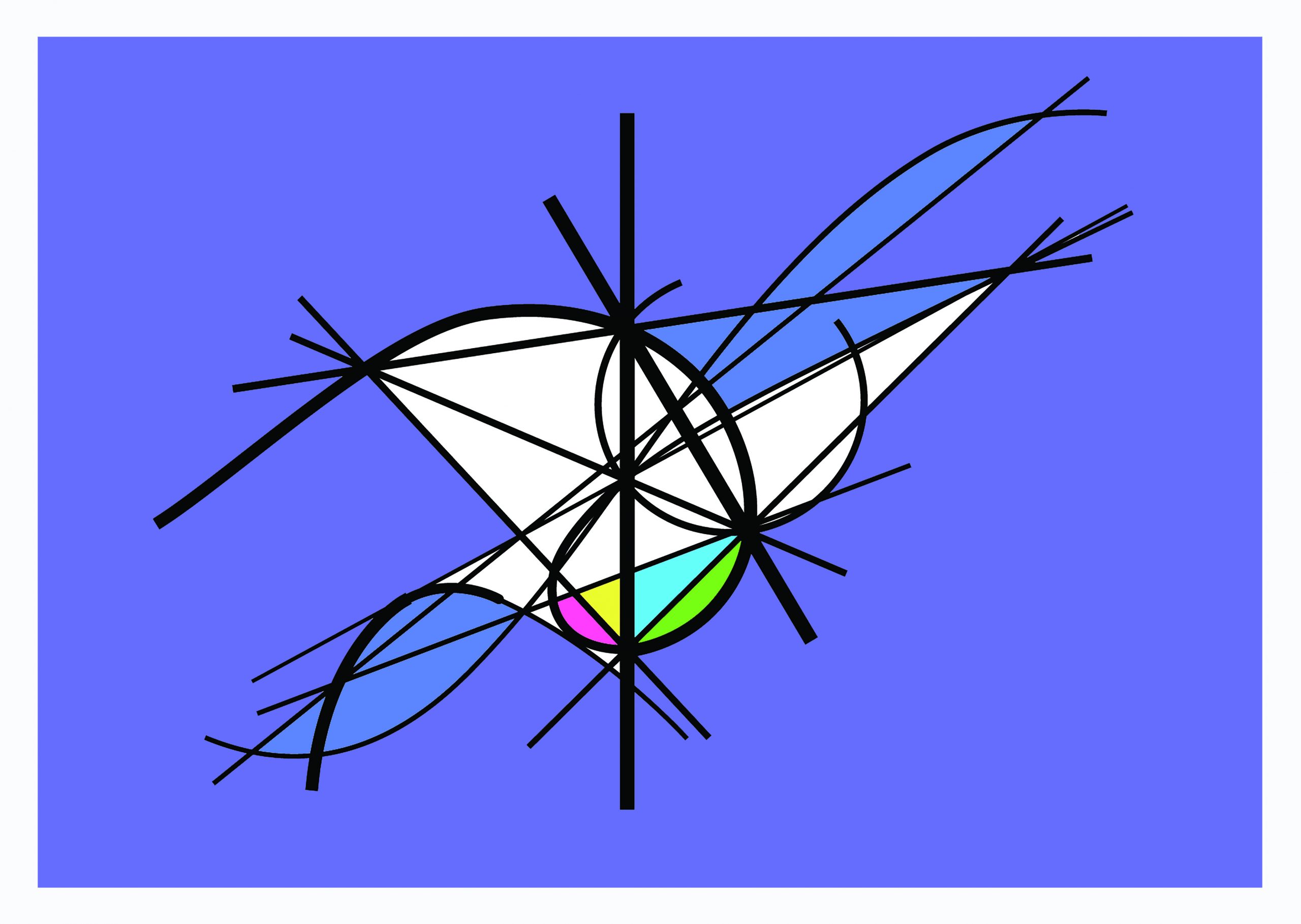 Oblique Strophoid by Clifford Singer