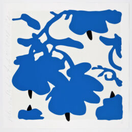 Blue Lanterns by Donald Sultan at Michael Lisi/Contemporary Art