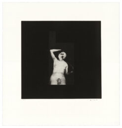 Distorted Nude Photogravure #1 by David Lynch at Tandem Press (IFPDA)