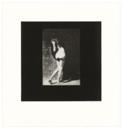 Distorted Nude Photogravure #4 by David Lynch at Tandem Press (IFPDA)