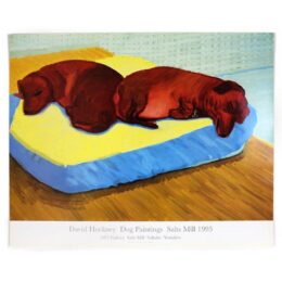 Dog 38 by David Hockney at Dovehouse Contemporary