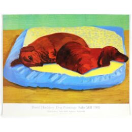 Dog 43 by David Hockney at Dovehouse Contemporary