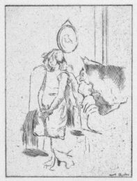 Dressing for the Church by Walter Richard Sickert at Emanuel von Baeyer - Cabinet