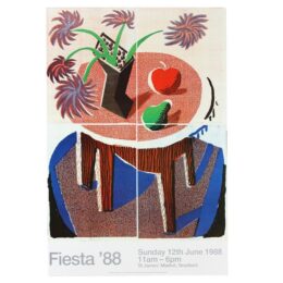 Fiesta 88 (Bradford Festival) by David Hockney at Dovehouse Contemporary