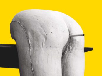 Patricia The Sorb-Apple (Close) by Julian Simmons and Sarah Lucas at Paul Stolper Gallery