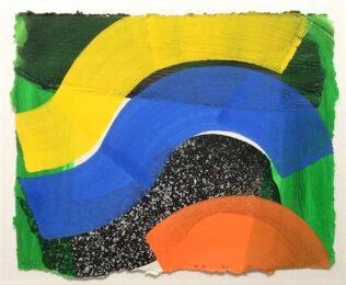 Put Out More Flags by Howard Hodgkin at Michael Lisi/Contemporary Art