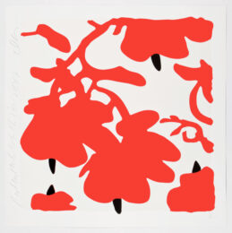 Red Lanterns by Donald Sultan at Michael Lisi/Contemporary Art