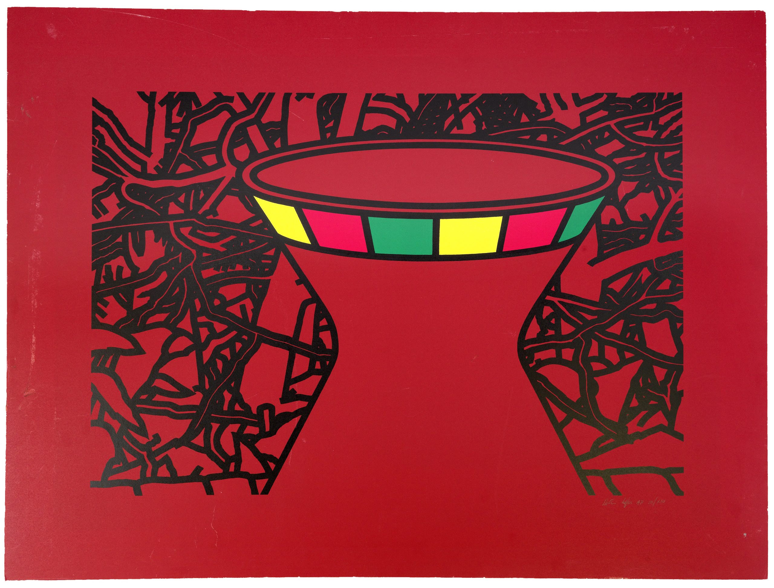 Glazed Earthenware by Patrick Caulfield