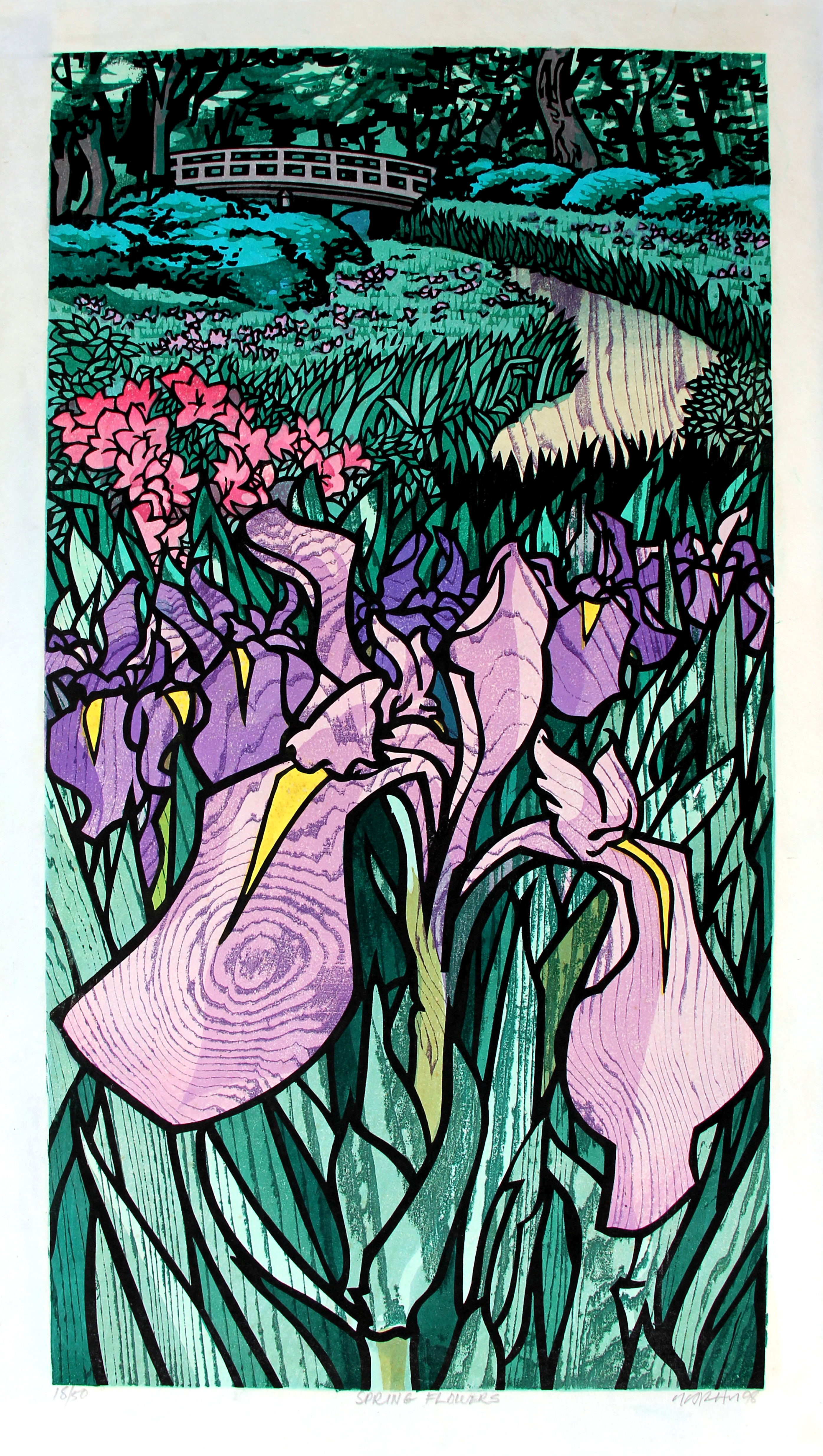 Spring Flowers by Clifton Karhu