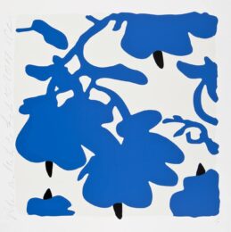 Blue Lanterns by Donald Sultan at Michael Lisi/Contemporary Art
