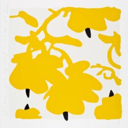 Yellow Lanterns by Donald Sultan at Michael Lisi/Contemporary Art