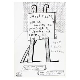 The Dog Show by David Hockney at Dovehouse Contemporary