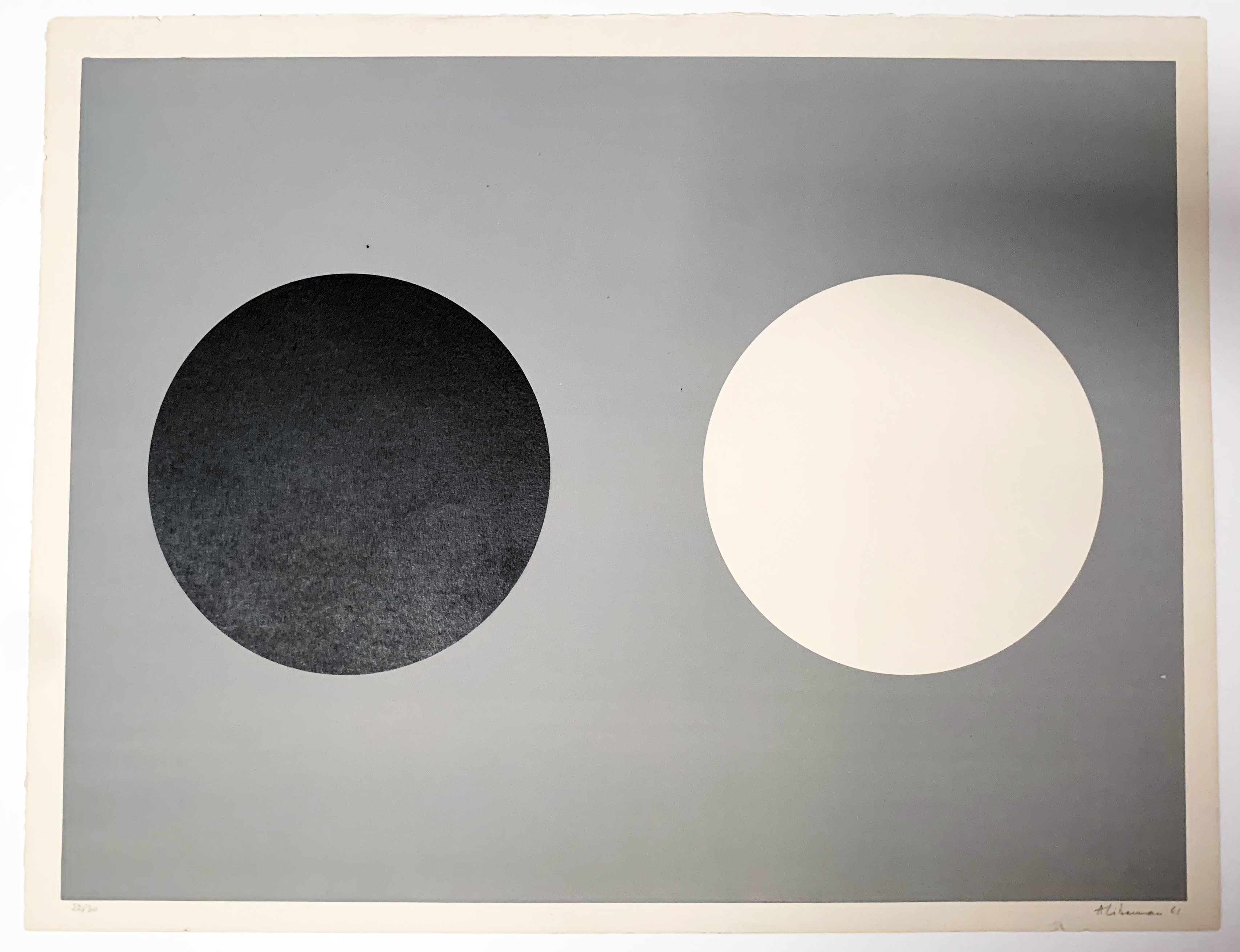 Two Circles by Alexander Liberman