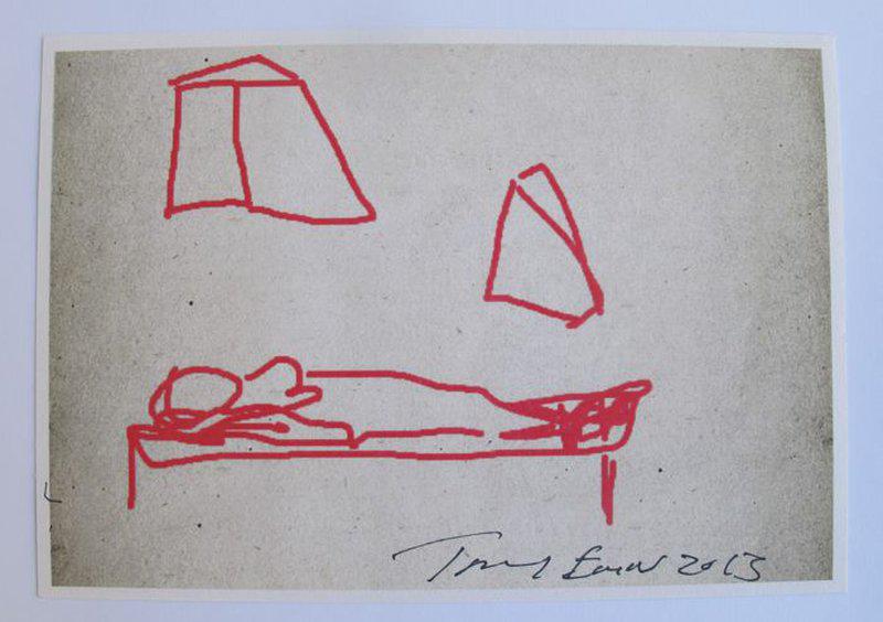 Untitled (Nativity series) by Tracey Emin