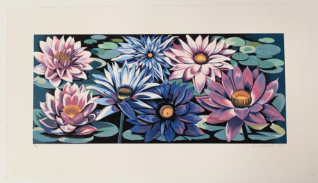 Water Lillies by Lowell Nesbitt at iMuseum Vegas