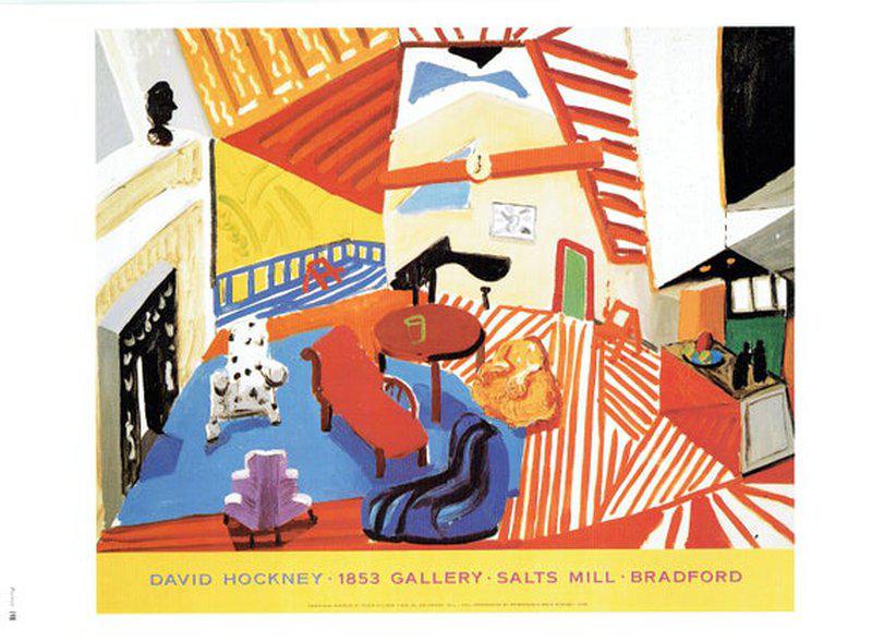 Montcalm Interior at 7 o’clock by David Hockney