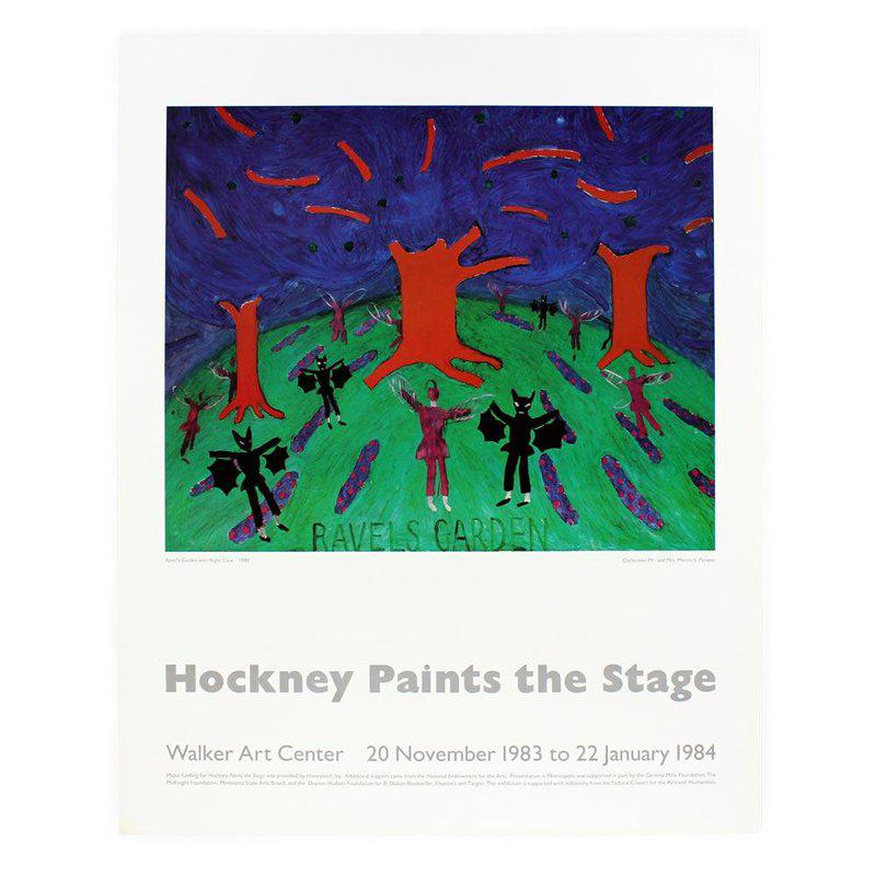 Ravel’s Garden (White) by David Hockney