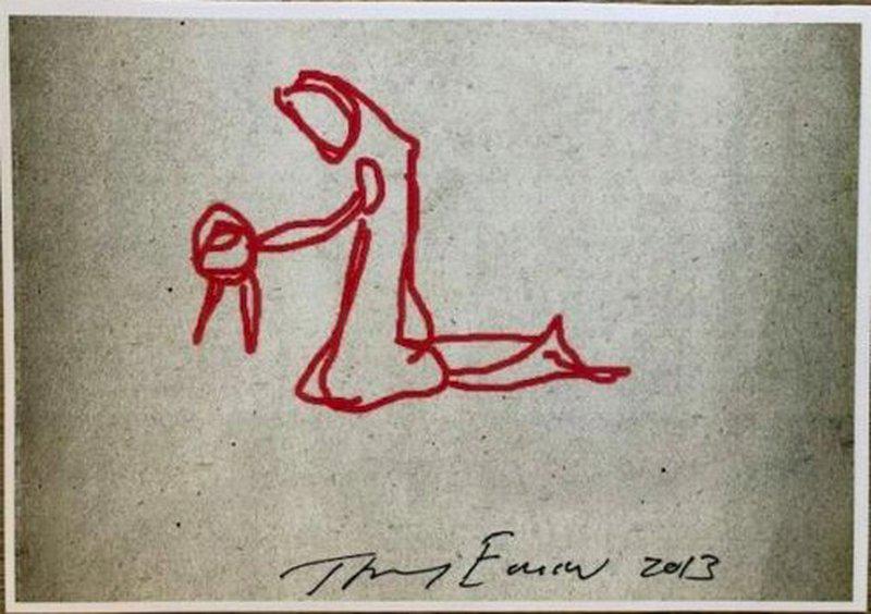 Untitled (Nativity series) by Tracey Emin