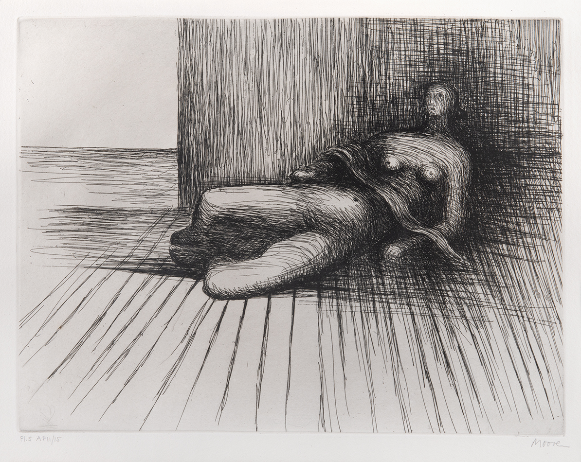 The Reclining Figure by Henry Moore