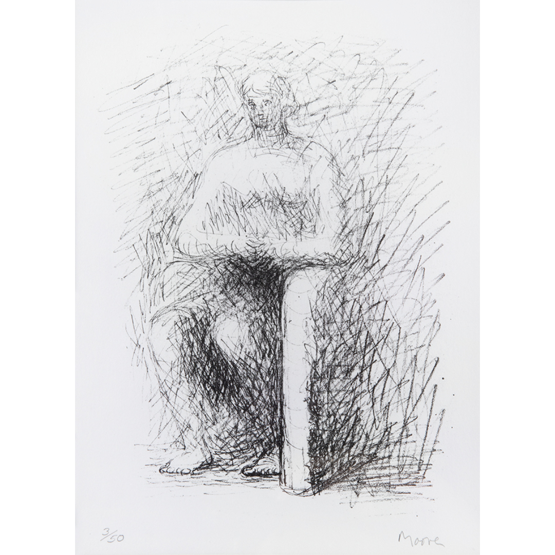Seated Figure by Henry Moore