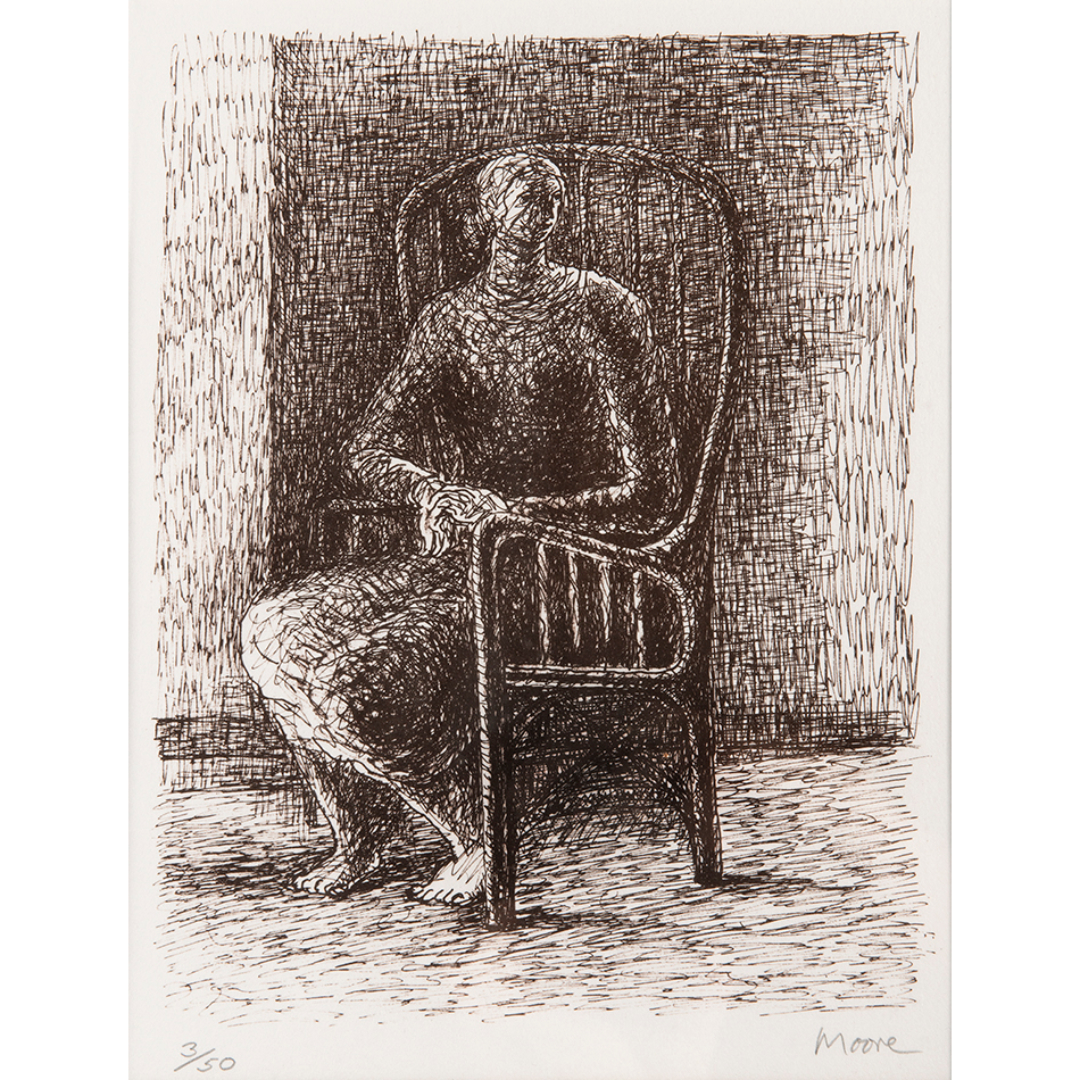Seated Figure by Henry Moore