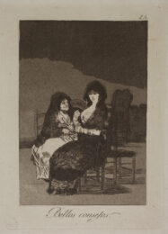 Bellos consejos [Pretty teachings] by Francisco Goya at Sarah Sauvin
