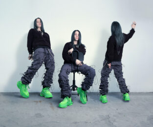 Billie Eilish, Triptych by Markus Klinko at Addicted Art Gallery