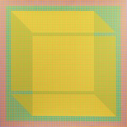 Boxed, from Twelve Progressions by Julian Stanczak at Gregg Shienbaum Fine Art