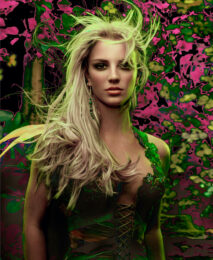 Britney, The Forest by Markus Klinko at Addicted Art Gallery
