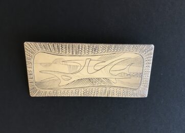 Brooch by Gabor Peterdi at William Chambers Art
