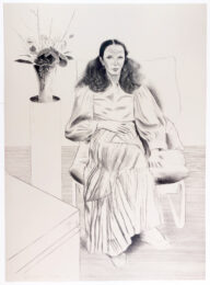 Brooke Hopper by David Hockney at Petersburg Press