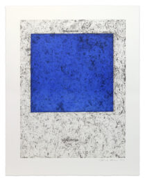 Conclusion blue by Jenny Holzer at Krakow Witkin Gallery