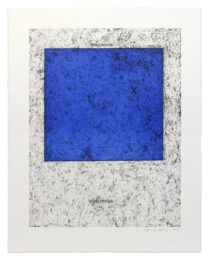 Conclusion blue by Jenny Holzer at Krakow Witkin Gallery