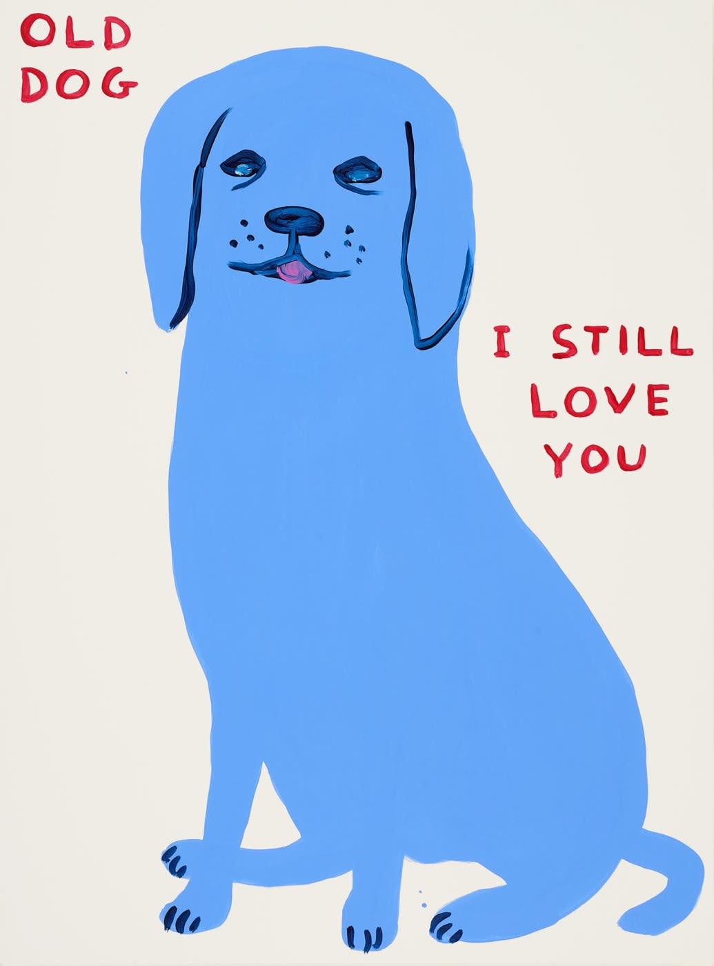 Old Dog by David Shrigley
