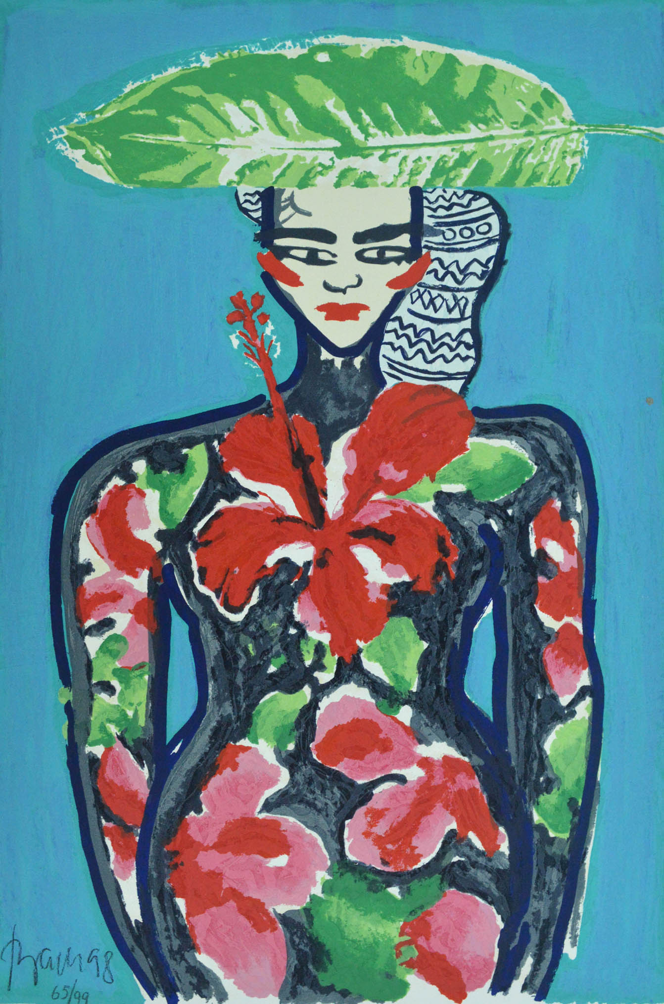 Earthly Paradise 3 by Elvira Bach