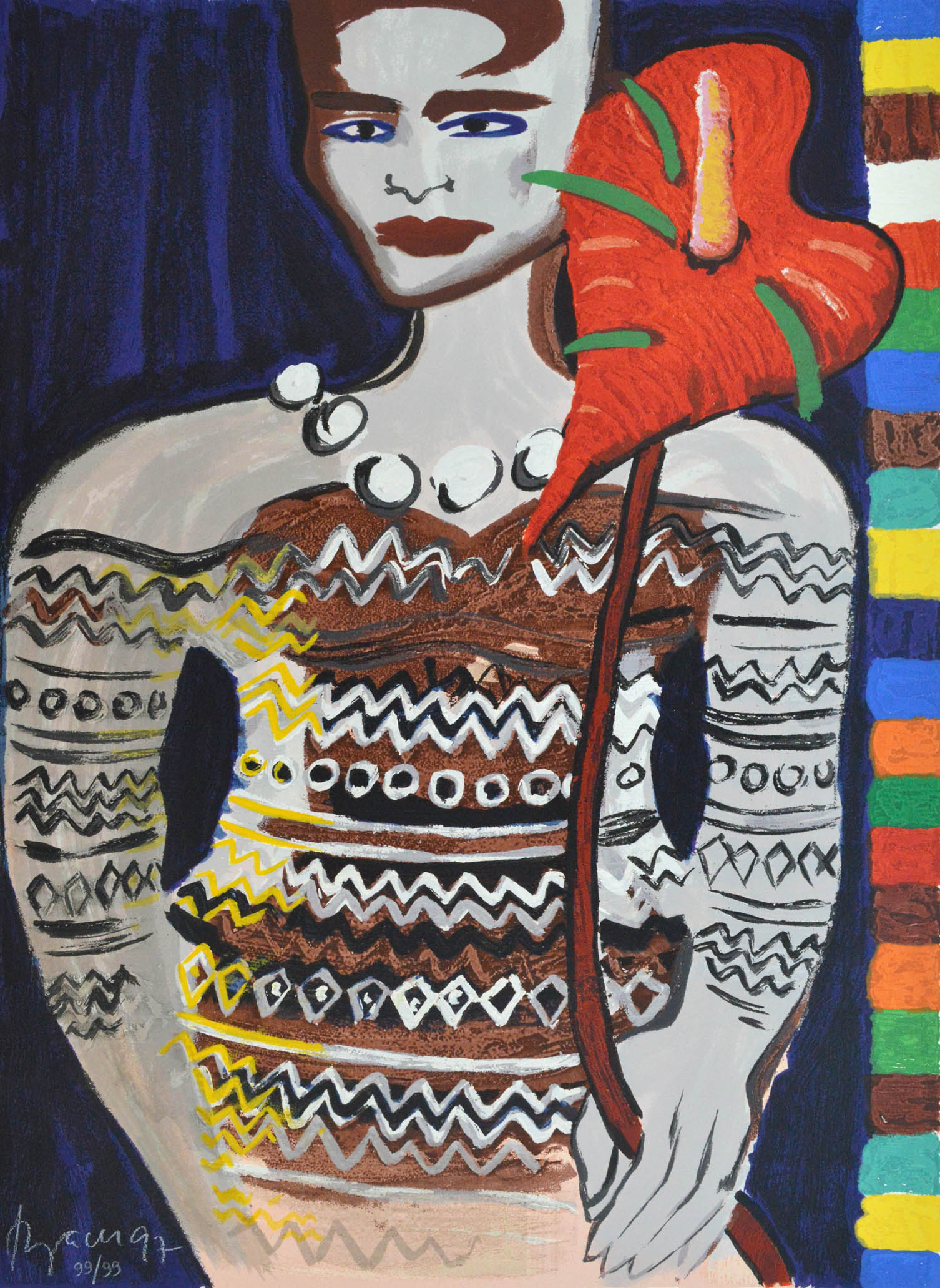 Flower Power 2 by Elvira Bach