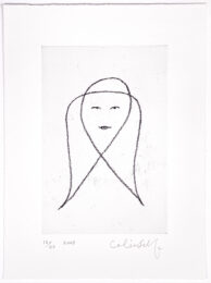 Girl with Long Hair by Colin Self at Petersburg Press
