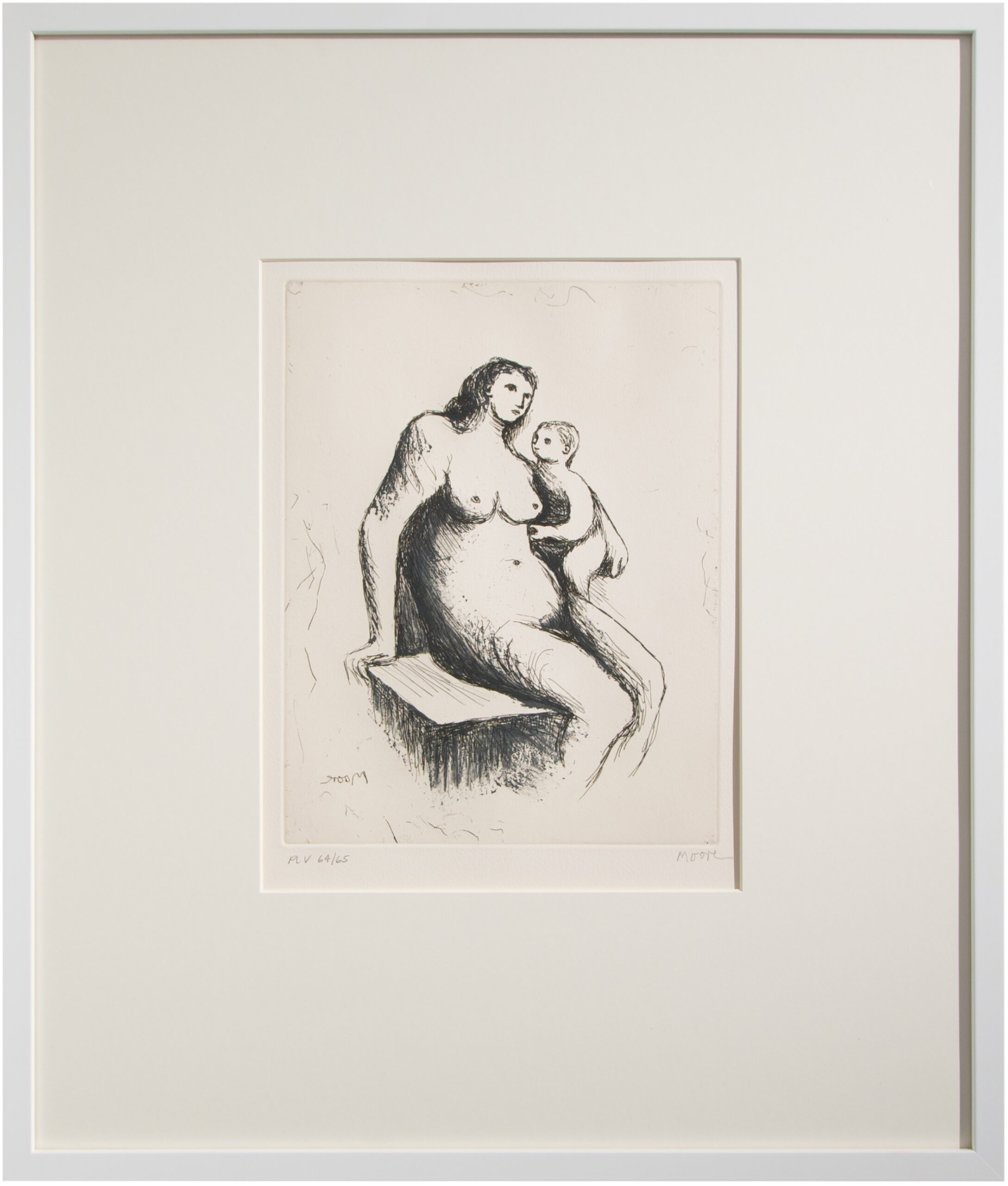 Mother and Child by Henry Moore