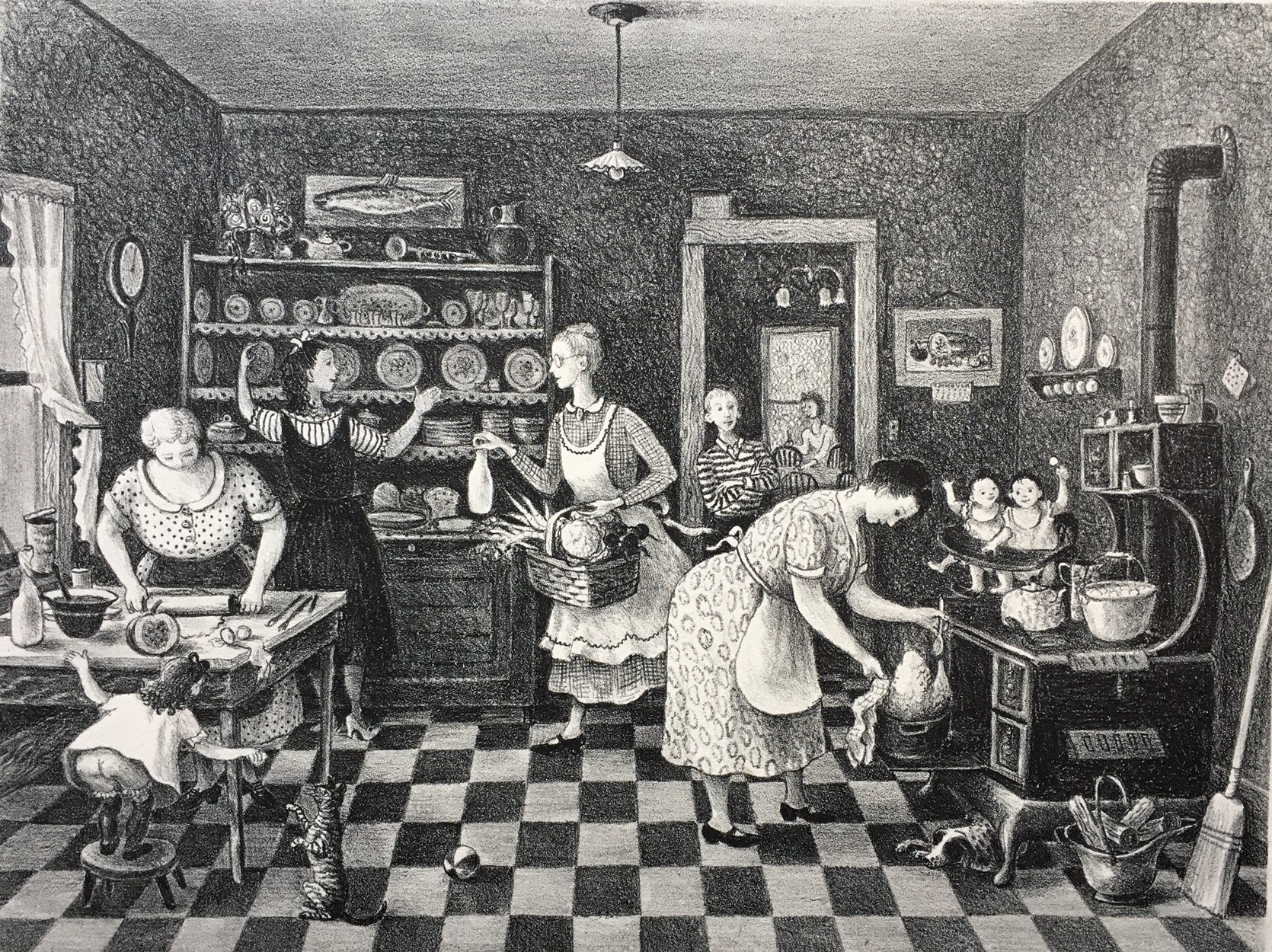 Thanksgiving by Doris Lee