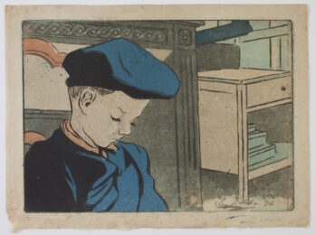 Marcel [The artist’s son] by Eugène Delâtre at Sarah Sauvin