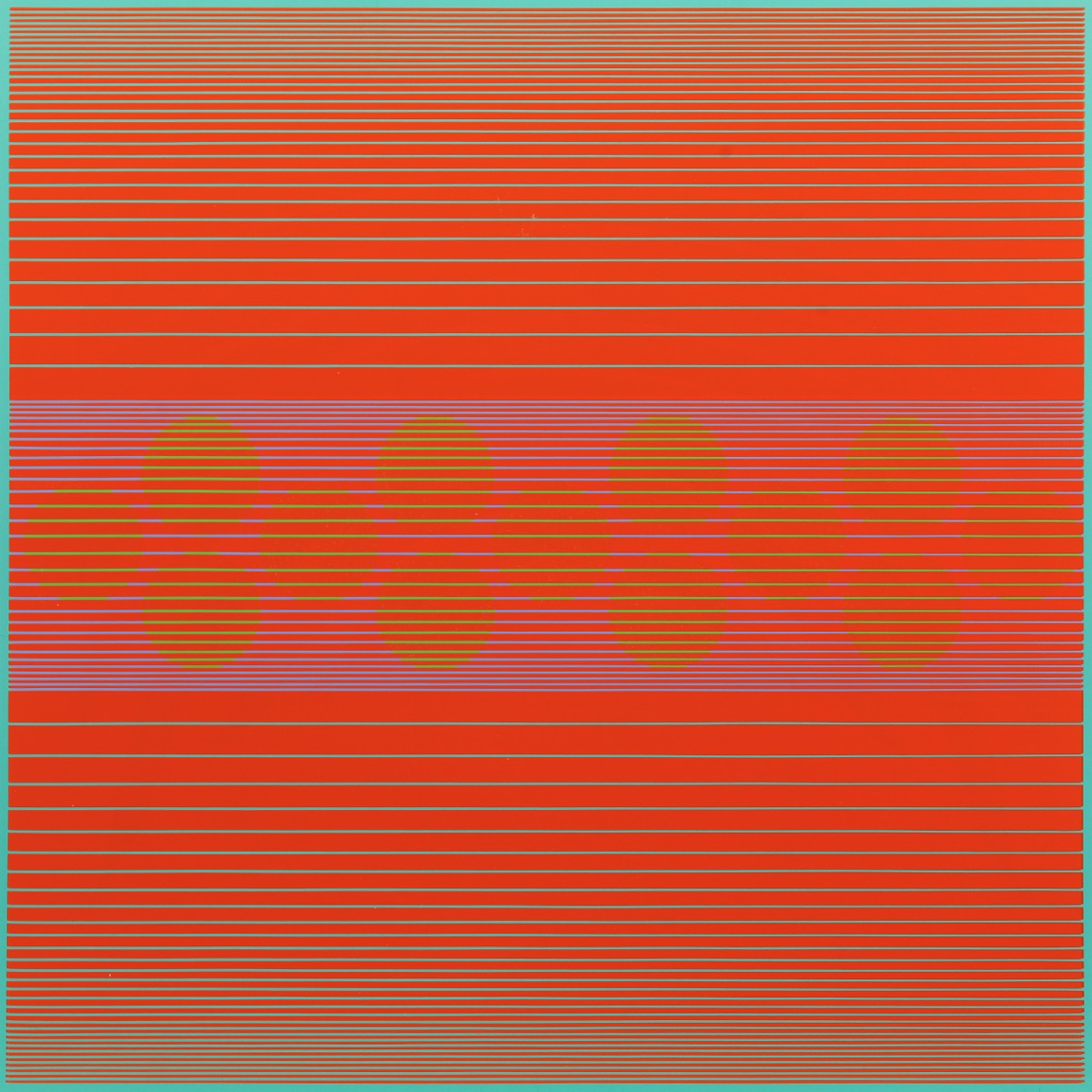 Median with Circles, from Variants by Julian Stanczak