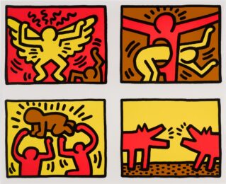 Pop Shop Quad IV by Keith Haring at Michael Lisi/Contemporary Art