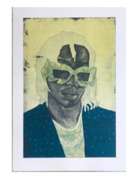 Portrait by Adrian Armstrong at Flatbed Press and Gallery