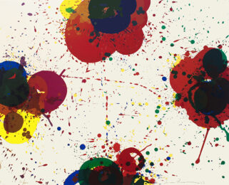 Red Again by Sam Francis at Annex Galleries
