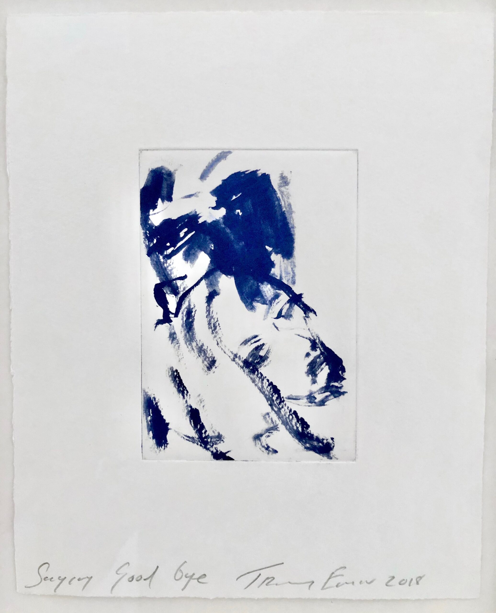 Saying Goodbye by Tracey Emin