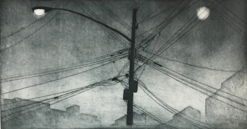 Something About the Moon 6 by Steve Stankiewicz at VanDeb Editions