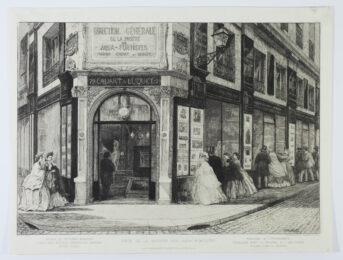 The Headquarters of the Société des Aquafortistes by Adolphe Martial Potémont at Sarah Sauvin